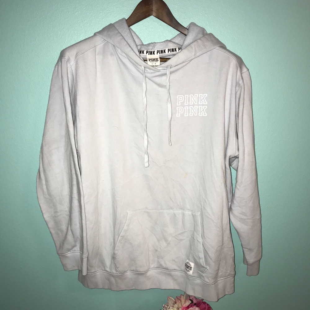 Baby blue PINK pull over